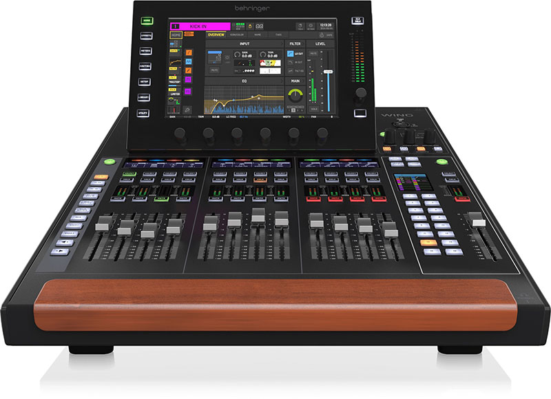 Behringer Wing Compact 機(jī)架式數(shù)字調(diào)音臺 Behringer Wing Compact 機(jī)架式數(shù)字調(diào)音臺