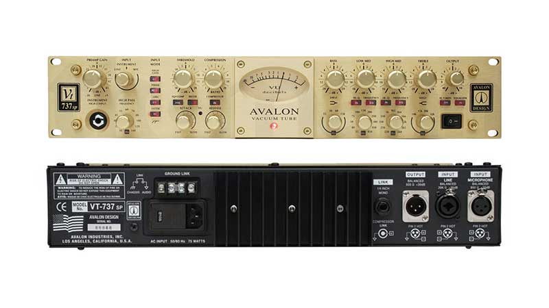 Avalon VT-737SP Gold 話筒放大器