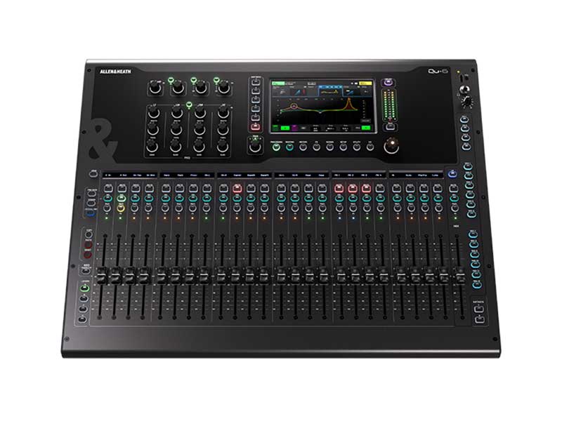 Allen & Heath Qu-6 / Qu-6D 數(shù)字調(diào)音臺(tái)