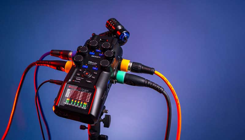 Zoom H6studio 手持錄音機(jī)